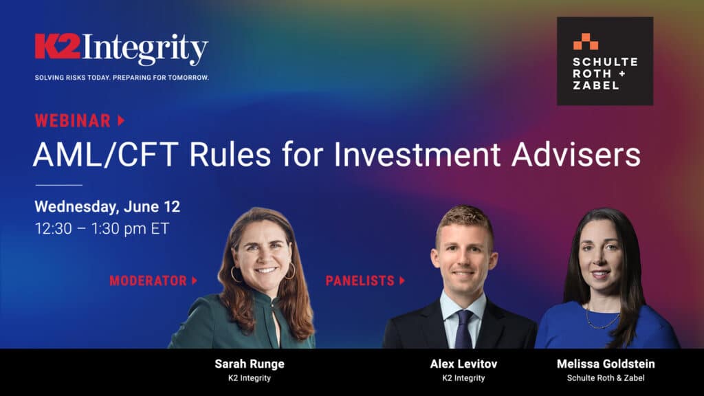 AML/CFT Rules for Investment Advisers