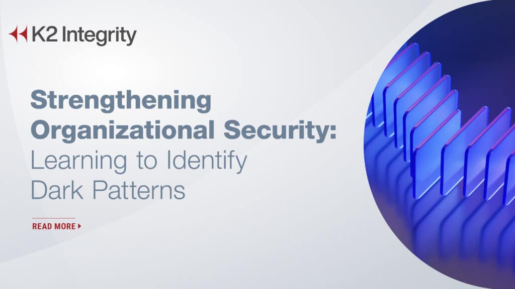 K2 Security Strengthening Organizational Security: Learning To Identify Dark ...